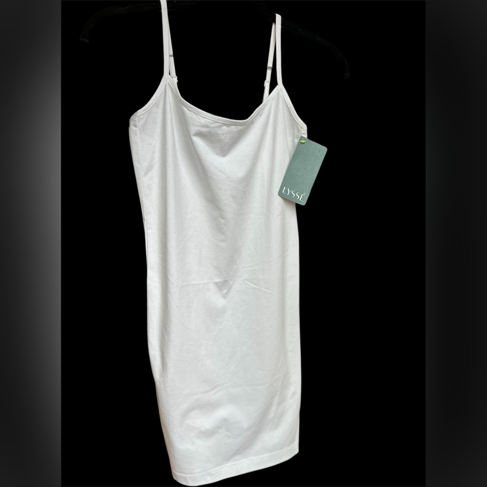 🏝️NWT Lyssé Light white cotton slip dress S👒